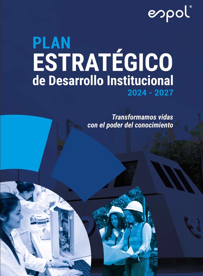 Carátula Plan Estratégico de Desarrollo Institucional ESPOL 2024 - 2027