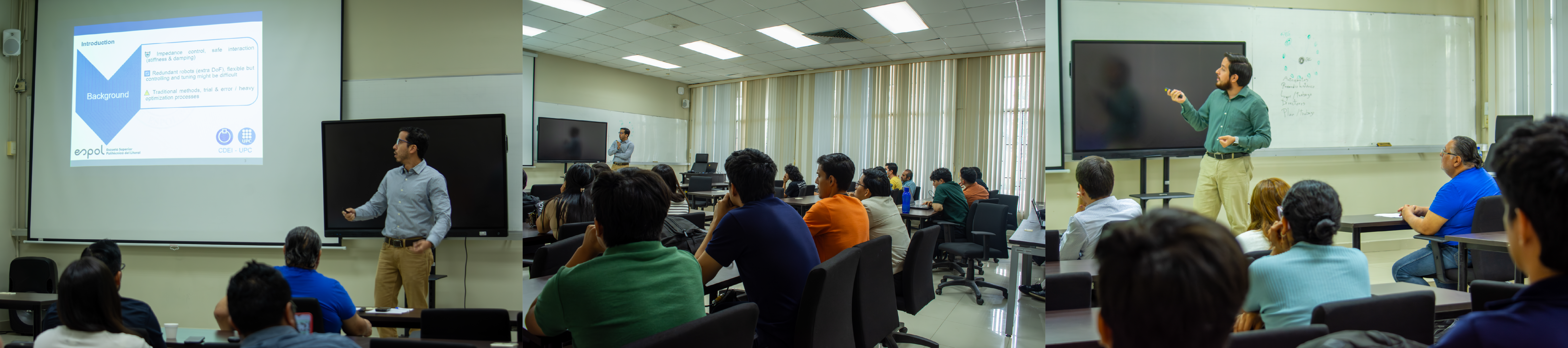 Carlos Saldarriaga y José Suárez Loor ponencias Ciencia al Día 9na Edición Diciembre 2025 FIMCP