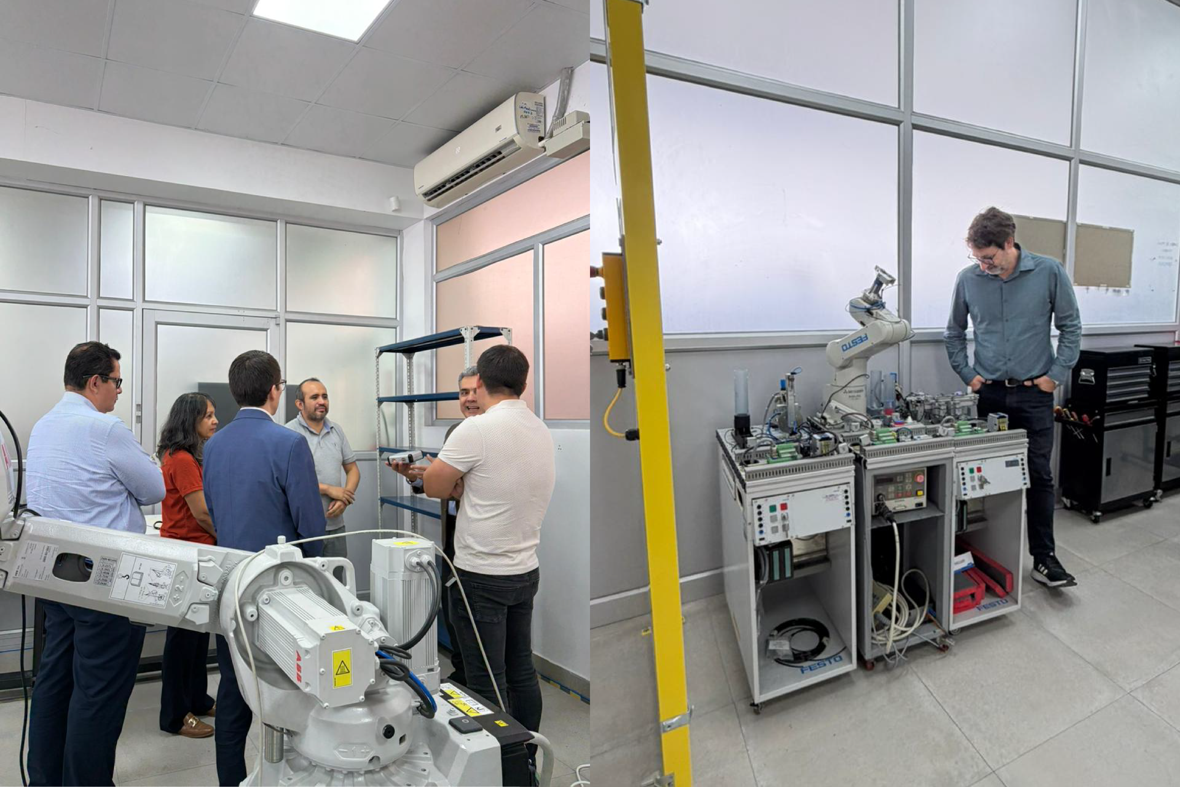 terminal portuario de guayaquil, TPG; FIMCP; ESPOL; febrero 5, 2026; ingeniería mecánica; ingeniería mecatrónica; ingeniería industrial; decano Rómulo Salazar; Subdecana Ana Rivas Fermín