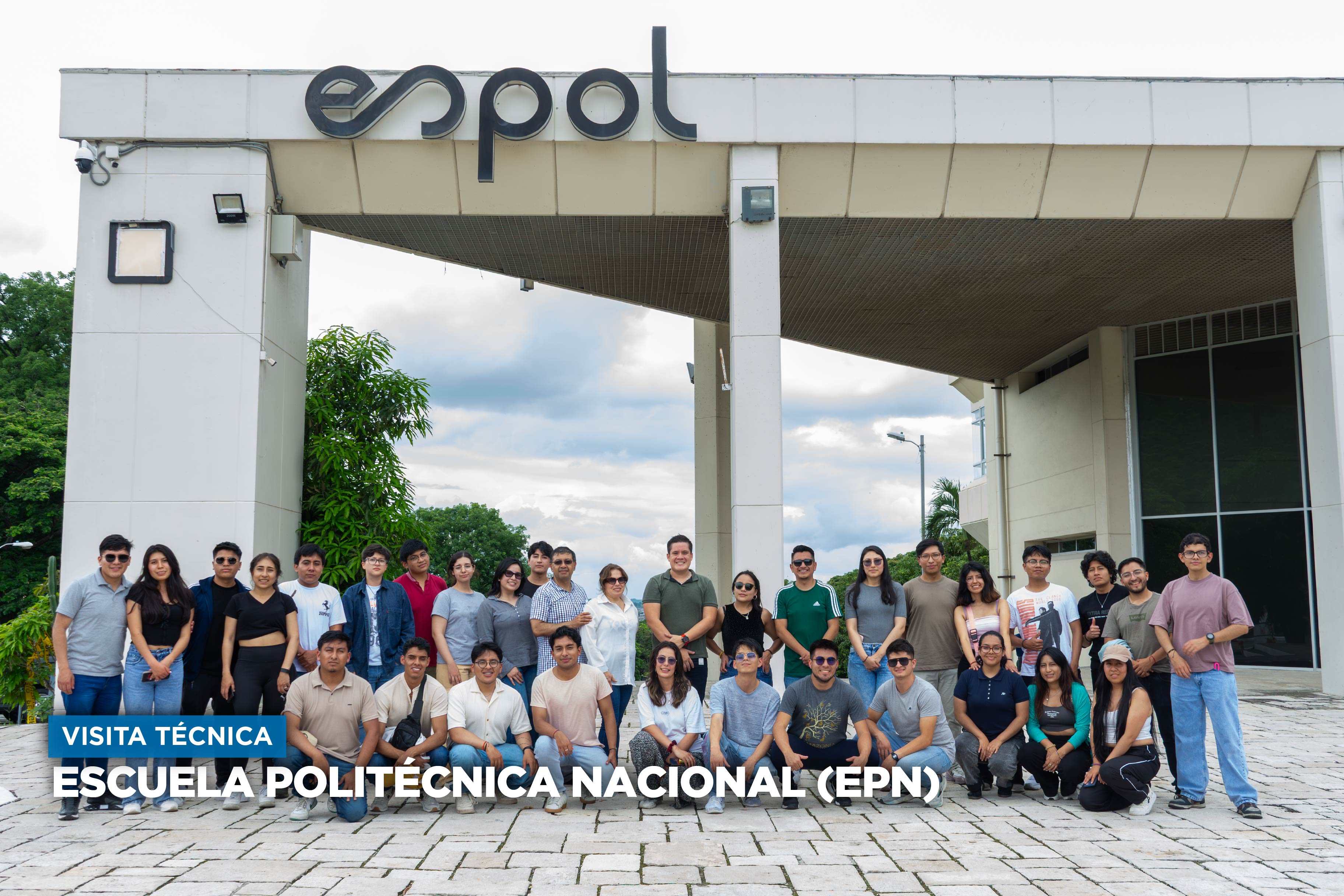 Visita técnica de Escuela Politécnica Nacional (EPN) en FIMCP ESPOL