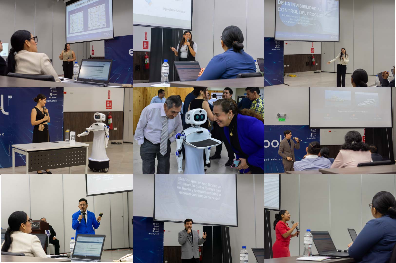 collage 9 fotos the final pitch