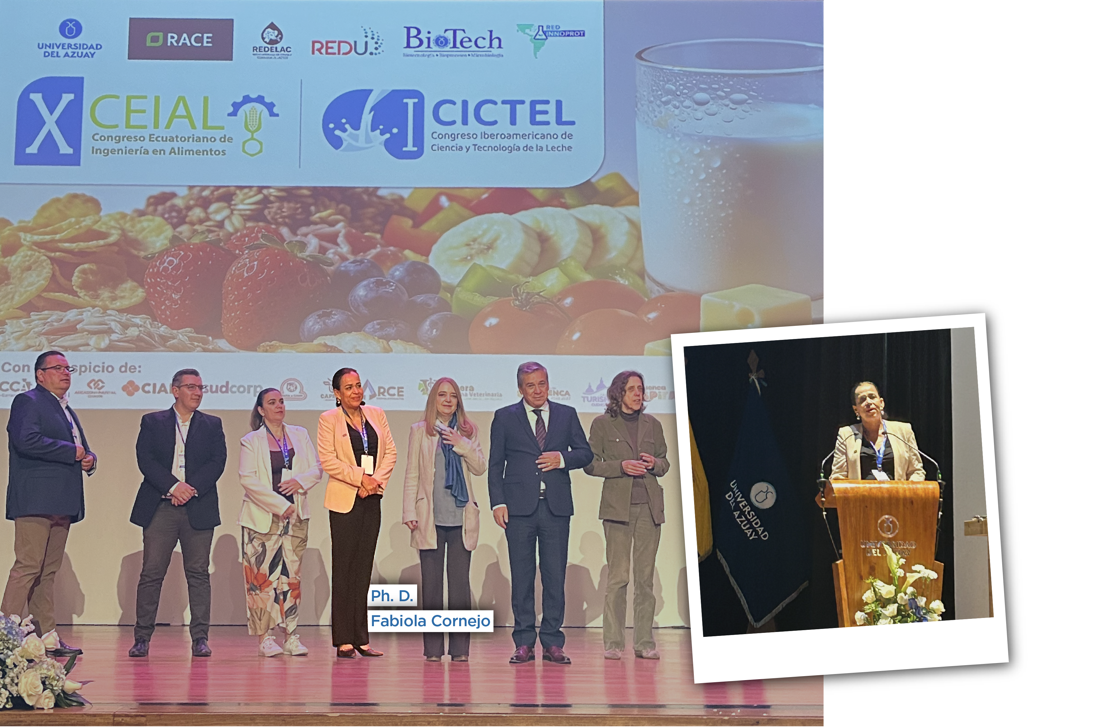 Dra. Fabiola Cornejo en Congresos CEIAL y CICTEL 2026 en Cuenca 