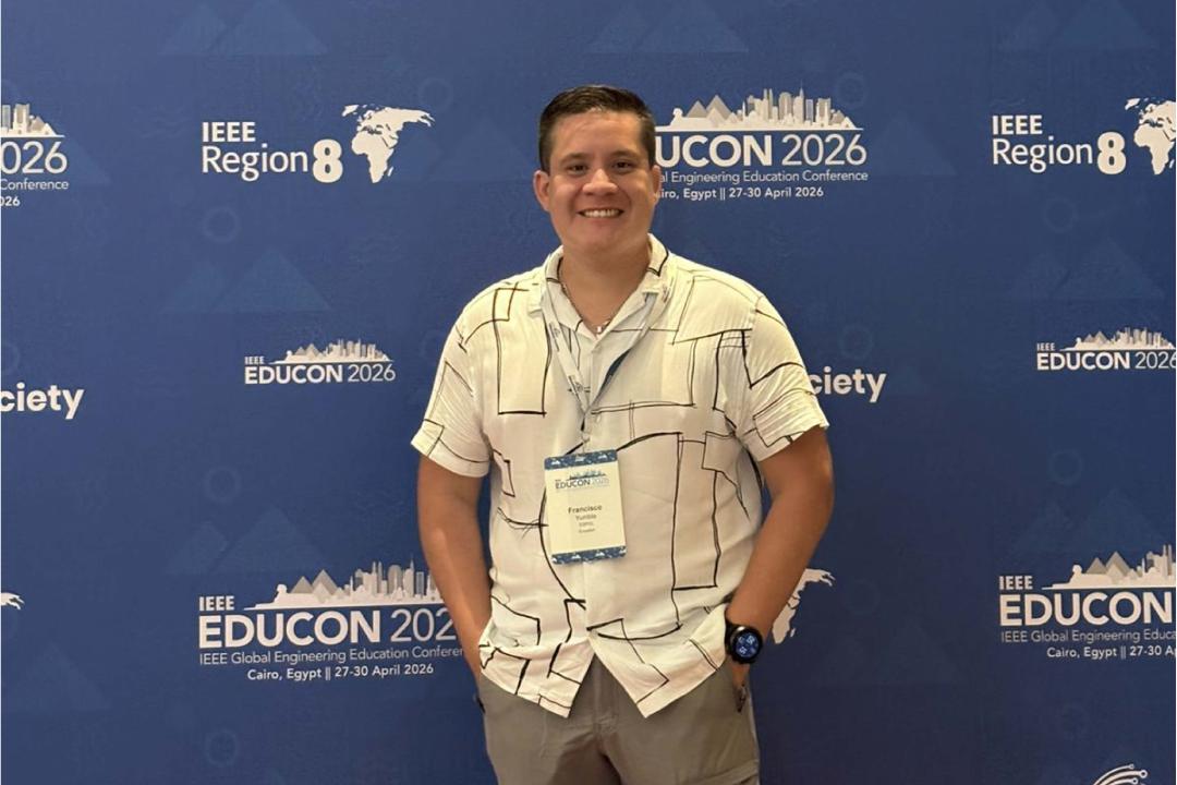 Ph. D. Francisco Yumbla en EDUCON 2026 en El Cairo Egipto