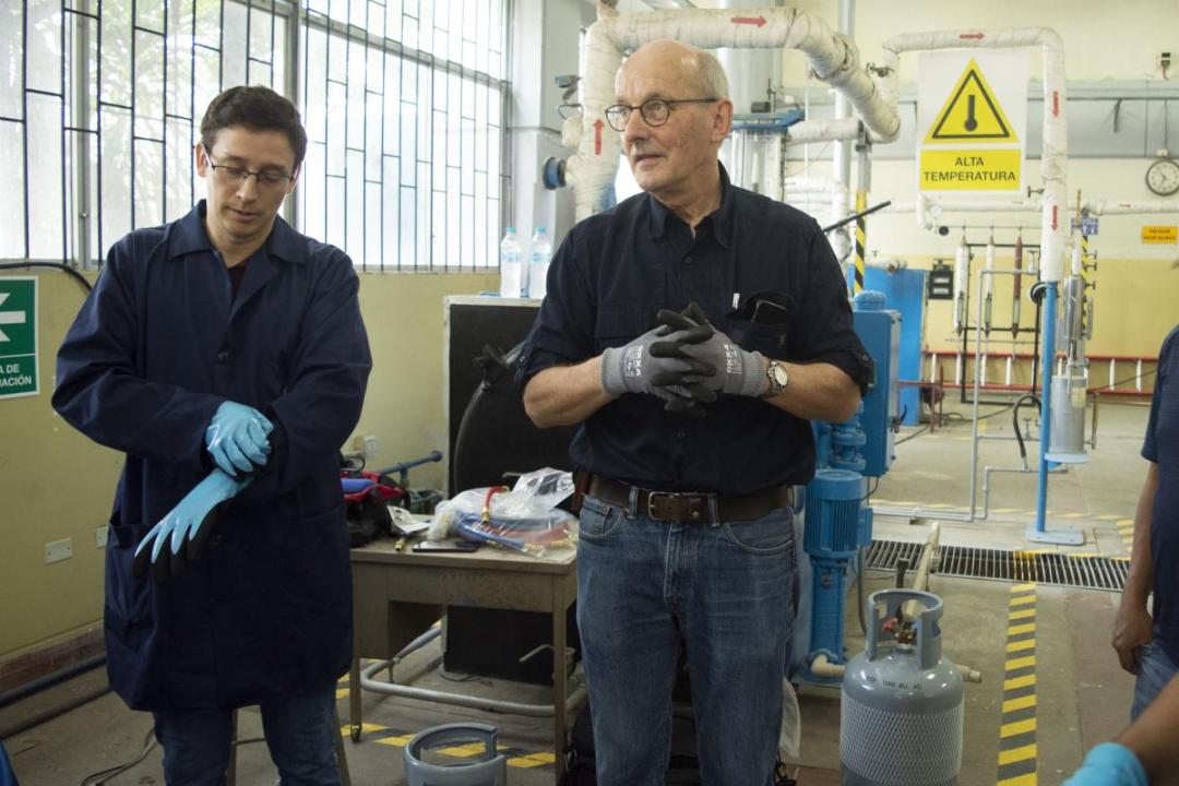 Entrenamiento en Centro Piloto