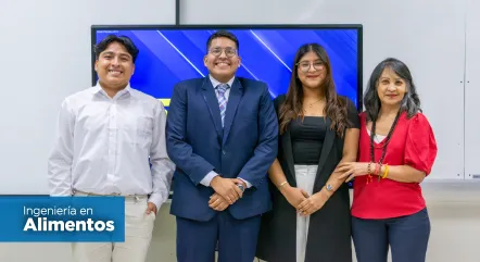 Semifinal 5 Min Pitch; Ingeniería en Alimentos; FIMCP; Evelyn Vera Lindao; Jonathan Flores; Joel Franco Reyes; Ana Rivas Fermín