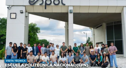 Visita técnica de Escuela Politécnica Nacional (EPN) en FIMCP ESPOL